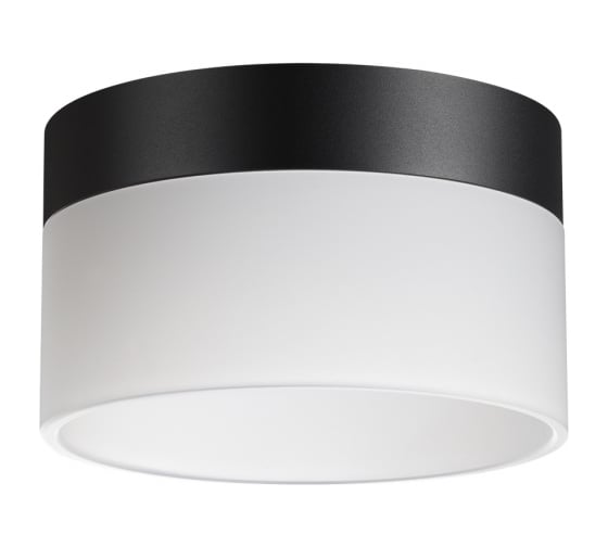 Изображение товара Светильник накладной NOVOTECH светодиодный черный IP20 LED 18W 220-240V 4000K 1170Лм AURA 359446