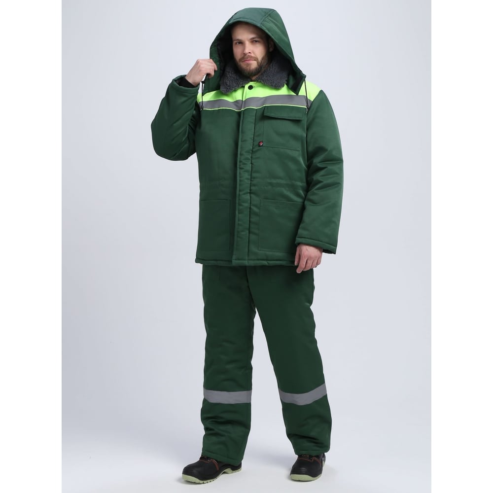 Изображение товара Костюм зимний ФАКЕЛ Труженик-Ультра с утеплителем и капюшоном