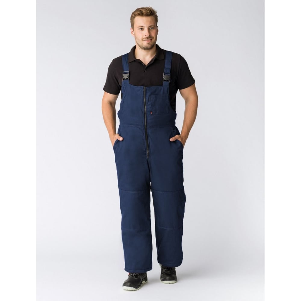 Изображение товара Зимний мужской полукомбинезон ФАКЕЛ Фаворит, утепленный, водоотталкивающий, размер 64-66