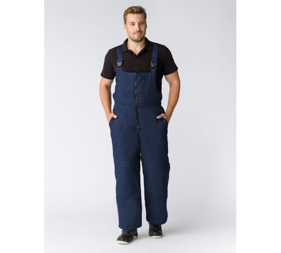 Изображение товара Зимний полукомбинезон Факел Флофт Премиум (ткань смесовая, 240) т.синий 87491737.010