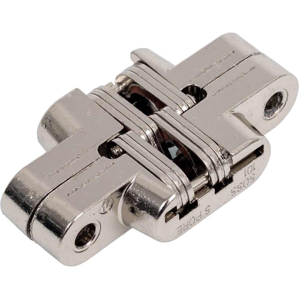 Изображение товара Петля врезная Hafele с никелированным покрытием 12,8x60,3 мм для мебели