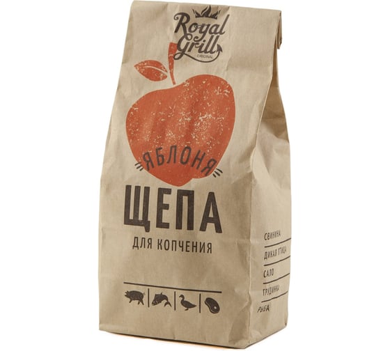 Изображение товара Щепа ROYALGRILL Яблоня, 1 л 80-154