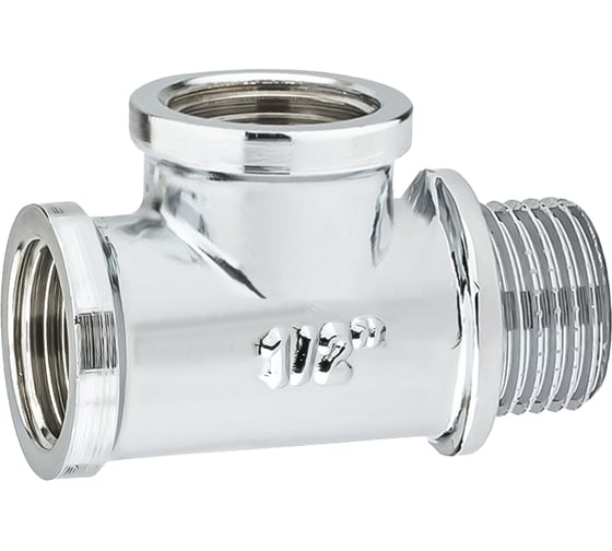 Изображение товара Тройник PROFACTOR CHROME в/в/н 1/2 PF TF 176C