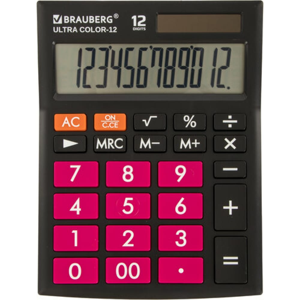 Настольный калькулятор BRAUBERG касса калькулятор