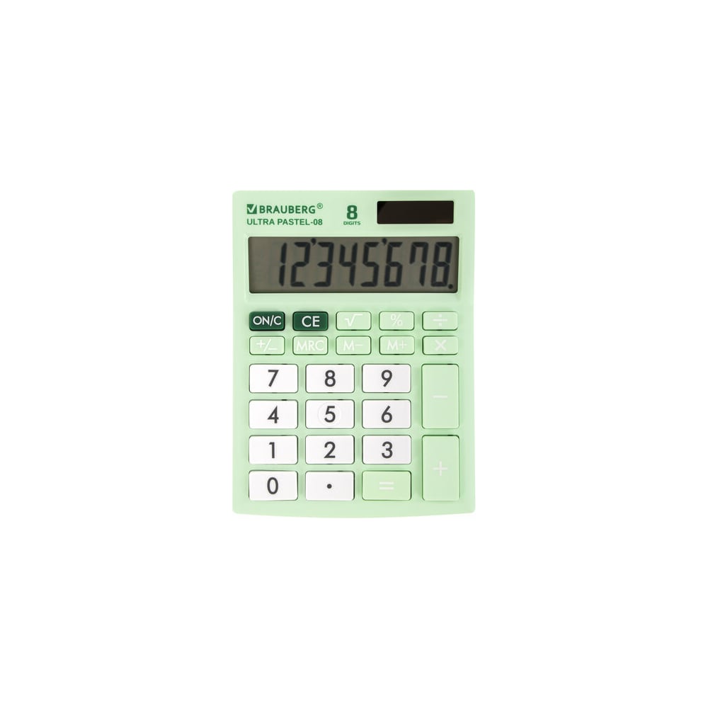 Настольный компактный калькулятор BRAUBERG касса калькулятор