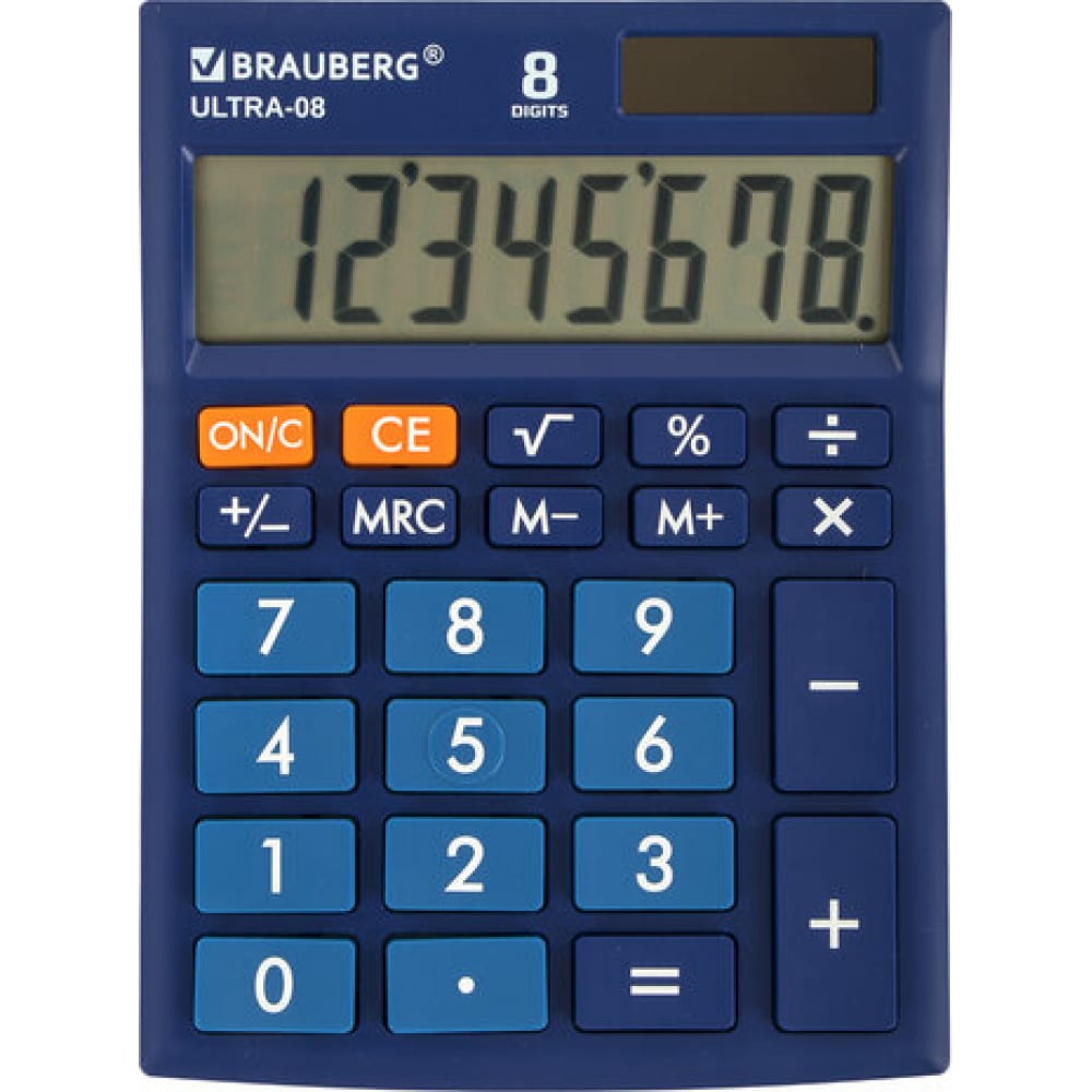 Настольный компактный калькулятор BRAUBERG касса калькулятор холодное сердце
