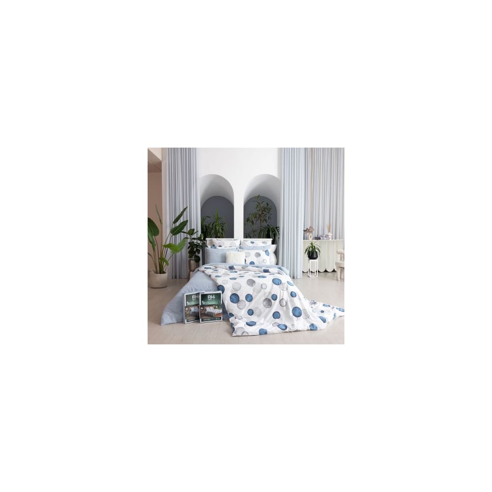 Изображение товара Комплект постельного белья Волшебная Ночь перкаль WATER RINGS, семейный, 50x70