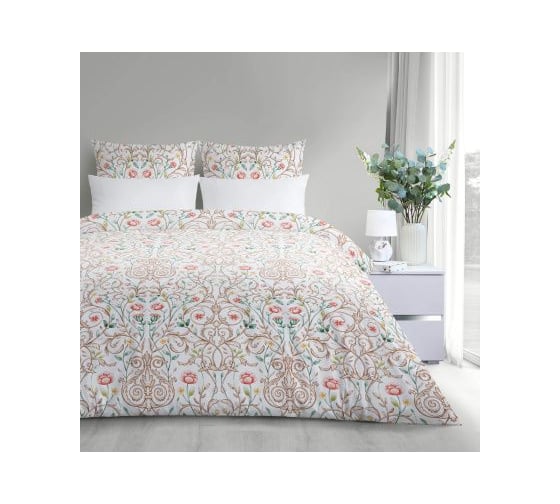 Изображение товара Комплект постельного белья Verossa Сатин, 1.5 спальное, Summer meadow, 145 гр/м2, с наволочками, 50/70 794338