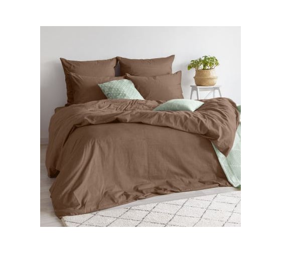 Изображение товара Набор наволочек Verossa Сатин, 70/70, Caramel, 125 гр/м2 780667