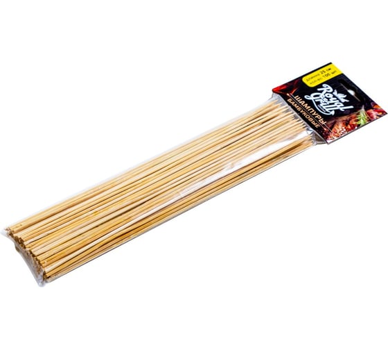 Изображение товара Бамбуковые шампура для шашлыка ROYALGRILL 25 см, 100 шт 80-055