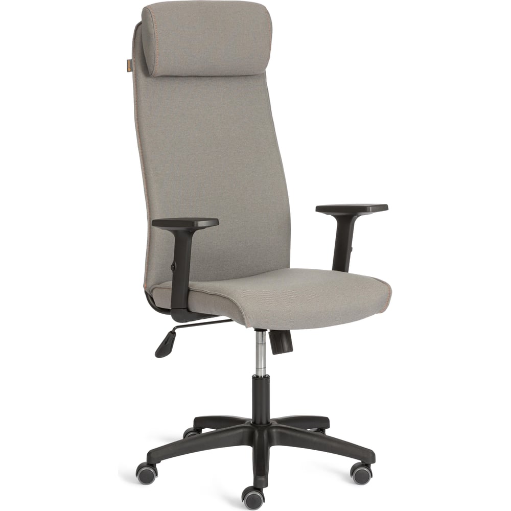 Изображение товара Кресло Tetchair PRAGMATIC PLT серое с подлокотниками