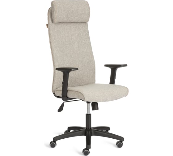 Изображение товара Кресло Tetchair PRAGMATIC PLT ткань, серо-бежевый, 3M 16/2 24246