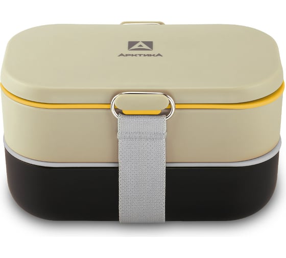 Изображение товара Ланчбокс Арктика 1.35 л, черный/бежевый 031-1350-BK/BG
