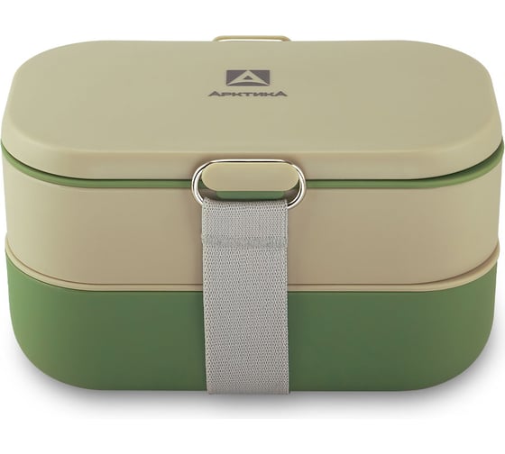 Изображение товара Ланчбокс Арктика 1.35 л, зеленый/бежевый 031-1350-GN/BG