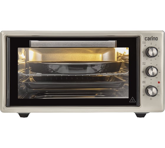 Изображение товара Мини-печь Carino 5 режимов, 45л, 1400Вт, конвекция, вертел, двойное стекло, таймер CM4503