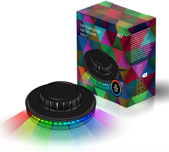 Изображение товара Настольный светильник REV DISCO SUNFLOWER RGB 5W, шнур, 32557 4