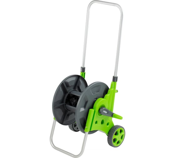 Изображение товара Тележка для шланга AMIGO телескопическая рукоятка 79623