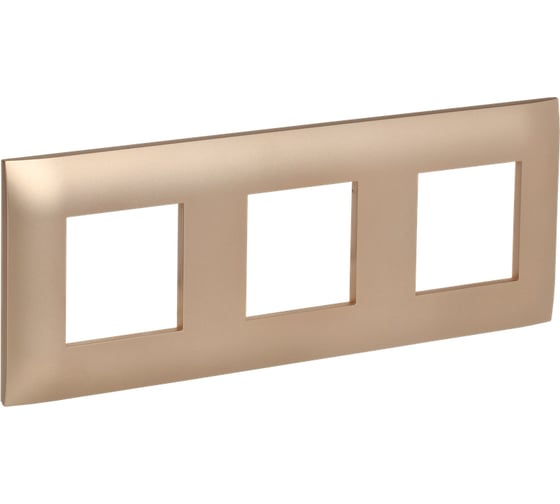 Изображение товара Рамка 3-местная IEK SKANDY SK-F03Sa песочный SK-M32-K98