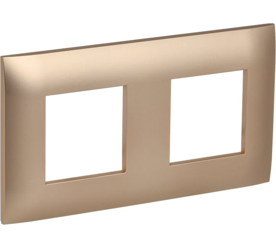 Изображение товара Рамка 2-местная IEK SKANDY SK-F02Sa песочный SK-M22-K98