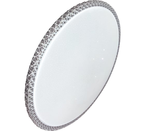 Изображение товара Настенно-потолочный LED светильник КОСМОС MYSTERY 24Вт, 230В, 4000К, 1560 Лм, серебро KCMist24W_4000