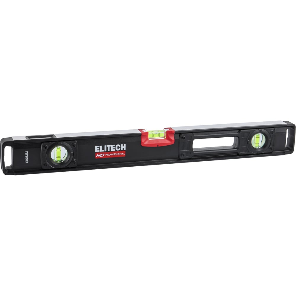 Изображение товара Уровень пузырьковый Elitech 60 см с 3 глазками