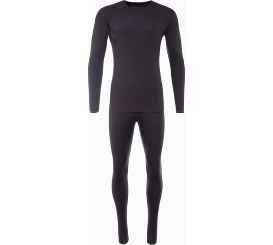 Изображение товара Термобелье мужское MINAKU лонгслив/брюки, цвет графит, размер 52 5256050