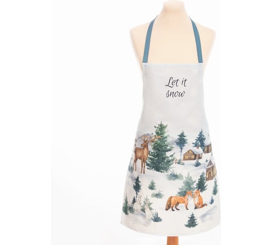 Изображение товара Фартук Этель "Forest animals" 60x70см, 100% хлопок, саржа 190 гр/м2 7182013