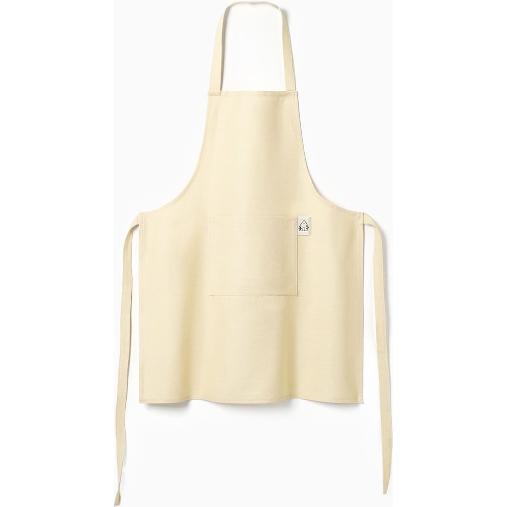 Изображение товара Фартук Этель Home 60x70 см, цвет молочный, 100% хлопок, саржа 250 г/м2 10472165