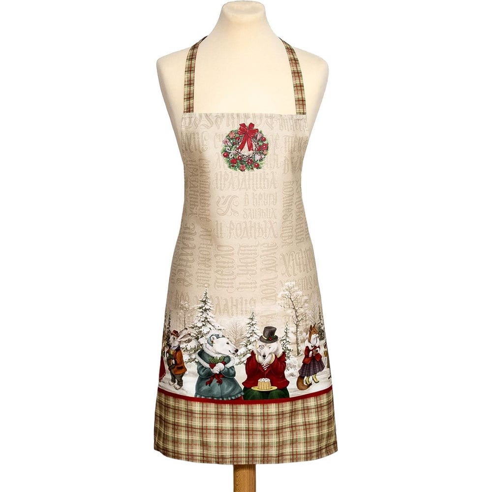 Изображение товара Фартук Этель "Winter holidays" 60x70см, 100% хлопок, саржа 190 гр/м2 5215713