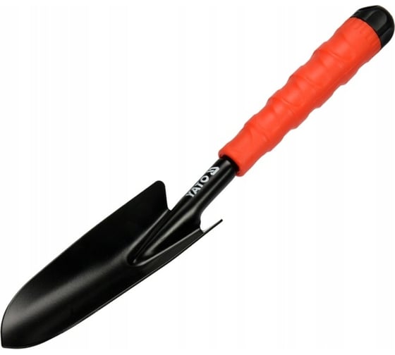 Изображение товара Садовый узкий совок YATO 350 мм, углеродистая сталь, пластиковая ручка YT-8865