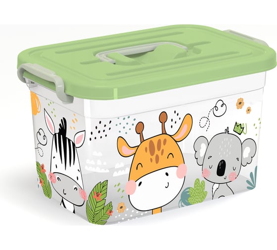 Изображение товара Контейнер для хранения Полимербыт Giraffix 15 л 438115100