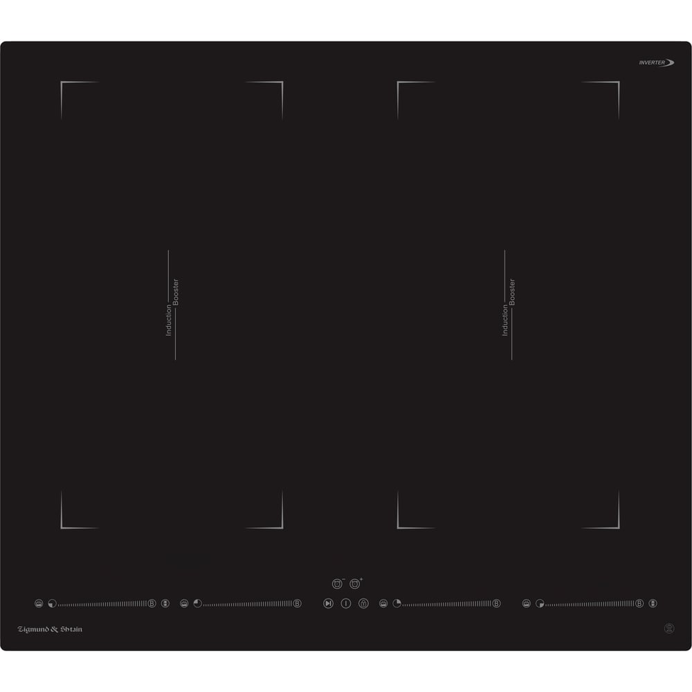 Изображение товара Индукционная варочная панель Zigmund Shtain CI 29.6 B 4 конфорки сенсорное управление