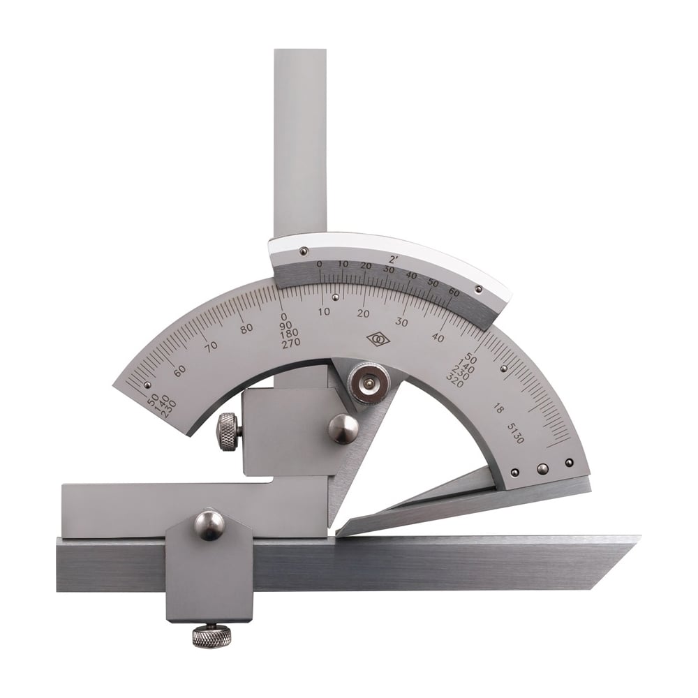 Изображение товара Угломер LINKS УМ-127 мод 1005 профессиональный с нониусом и поверкой