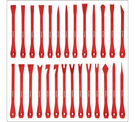 Изображение товара Набор пластиковых съемников для демонтажа внутренней обшивки салона авто Vitatools 27 шт nabor-27