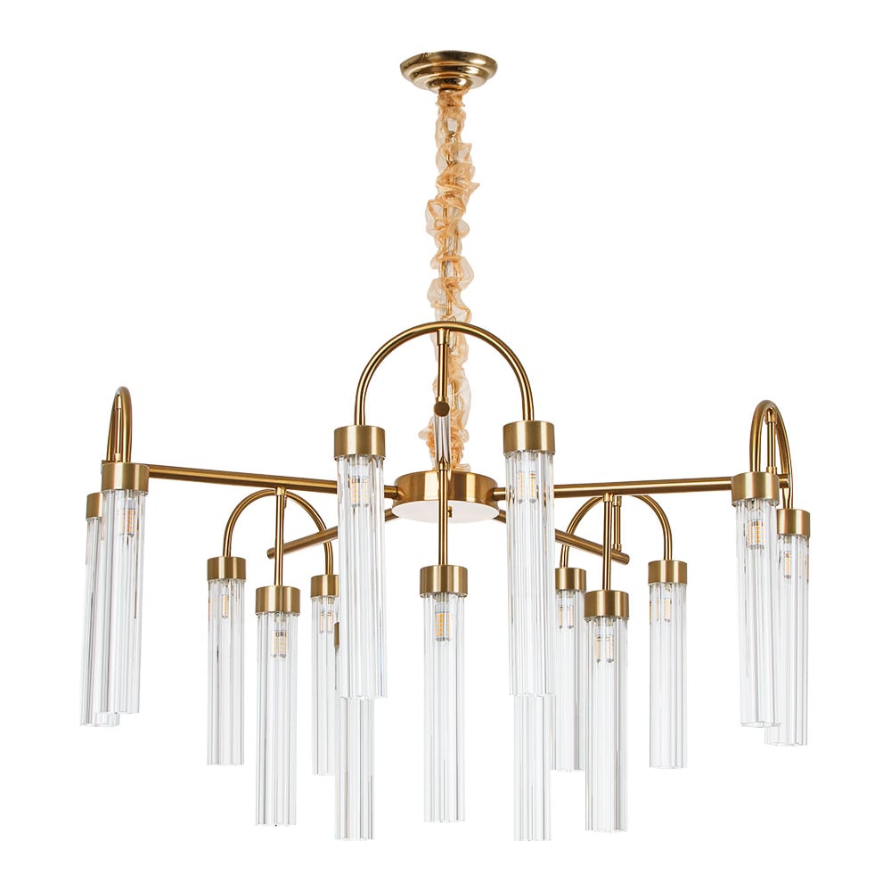 Изображение товара Подвесная люстра ARTE LAMP BORGIA A4088LM-15AB в неоклассическом стиле