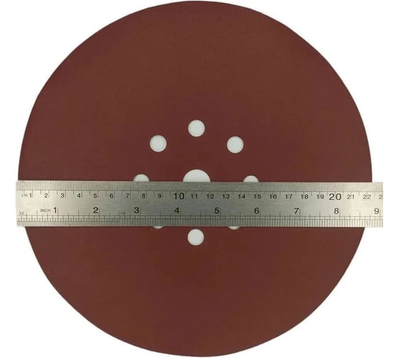 Изображение товара Шлифовальные круги 225 мм для жирафа, Р600, 100 штук Vitatools R-225-P600-100-9