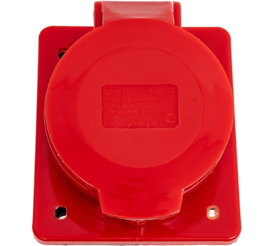 Изображение товара Щитовая розетка Dekraft РЩ102-5-32-IP44 26055DEK