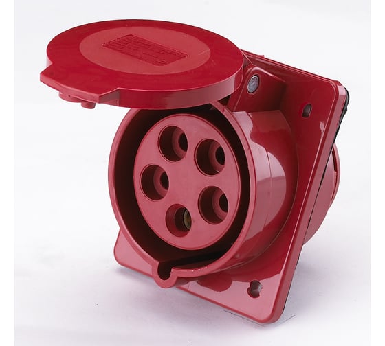Изображение товара Розетка щитовая Dekraft РЩ-102, 32 А, IP44, 3 Р+РЕ+N 26055DEK