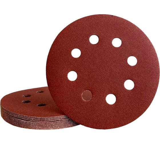 Изображение товара Набор шлифовальных кругов 125 мм, P800-1000-2000-3000-5000 Vitatools R-125-P800-1000-2000-3000-5000-10-8