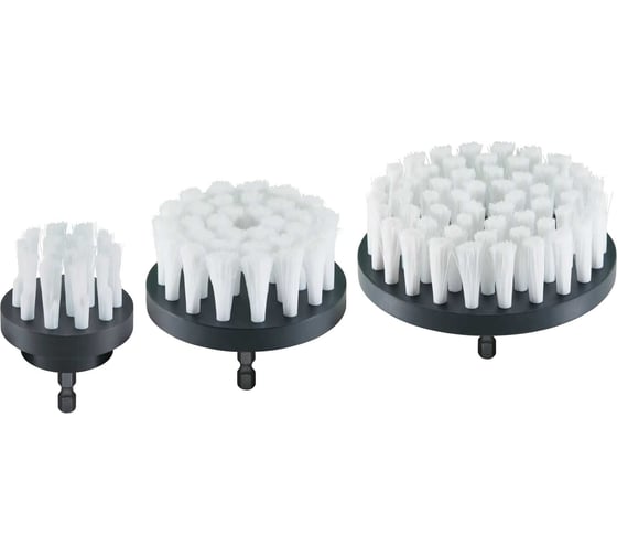 Изображение товара Набор щеток диаметром 50, 75, 100 мм FLEX 530875