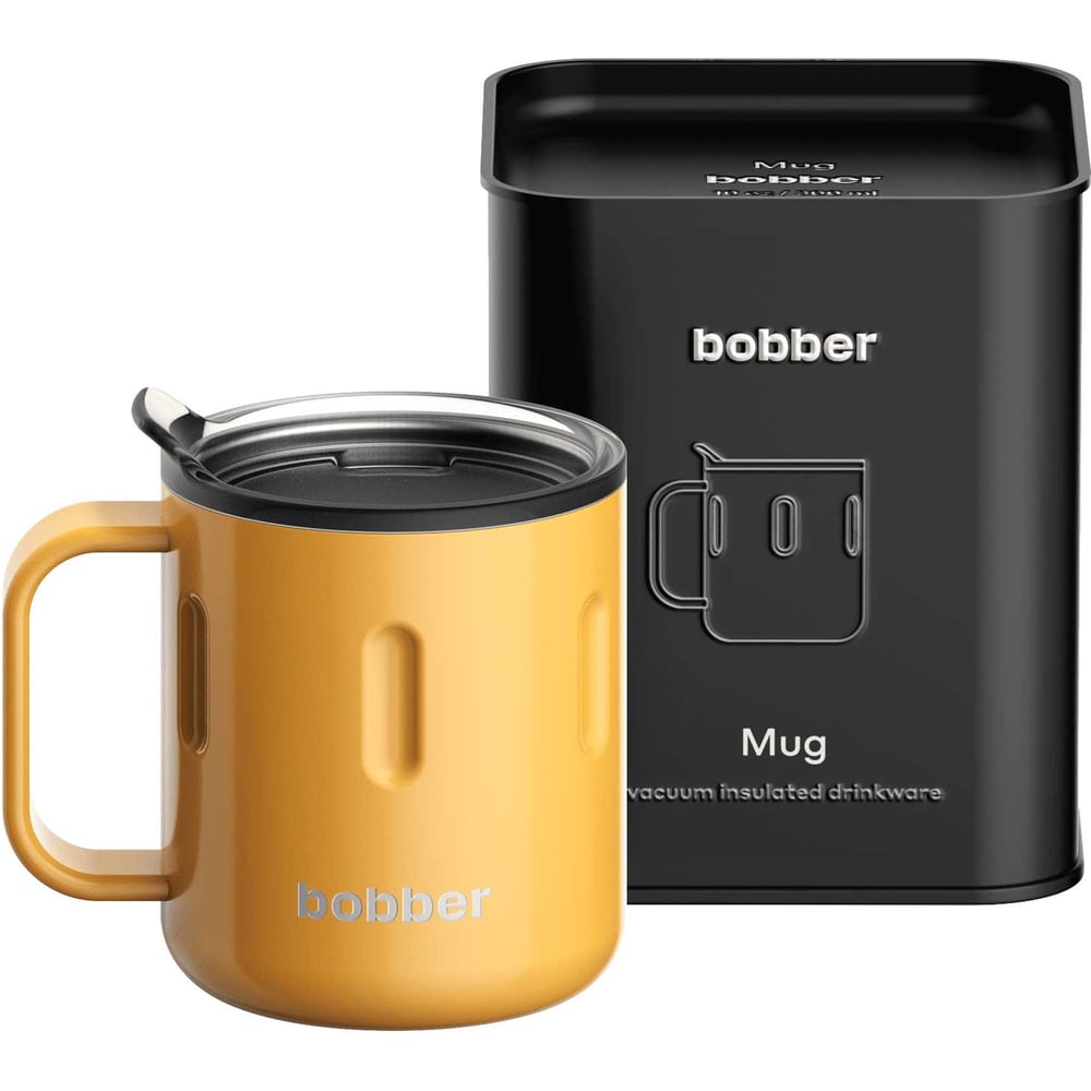 Изображение товара Термокружка BOBBER 0.3 л Mug-300 Ginger Tonic нерж сталь оранжевая