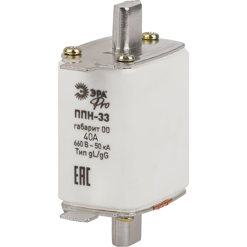 Изображение товара Плавкий предохранитель ERA ППН33 40А