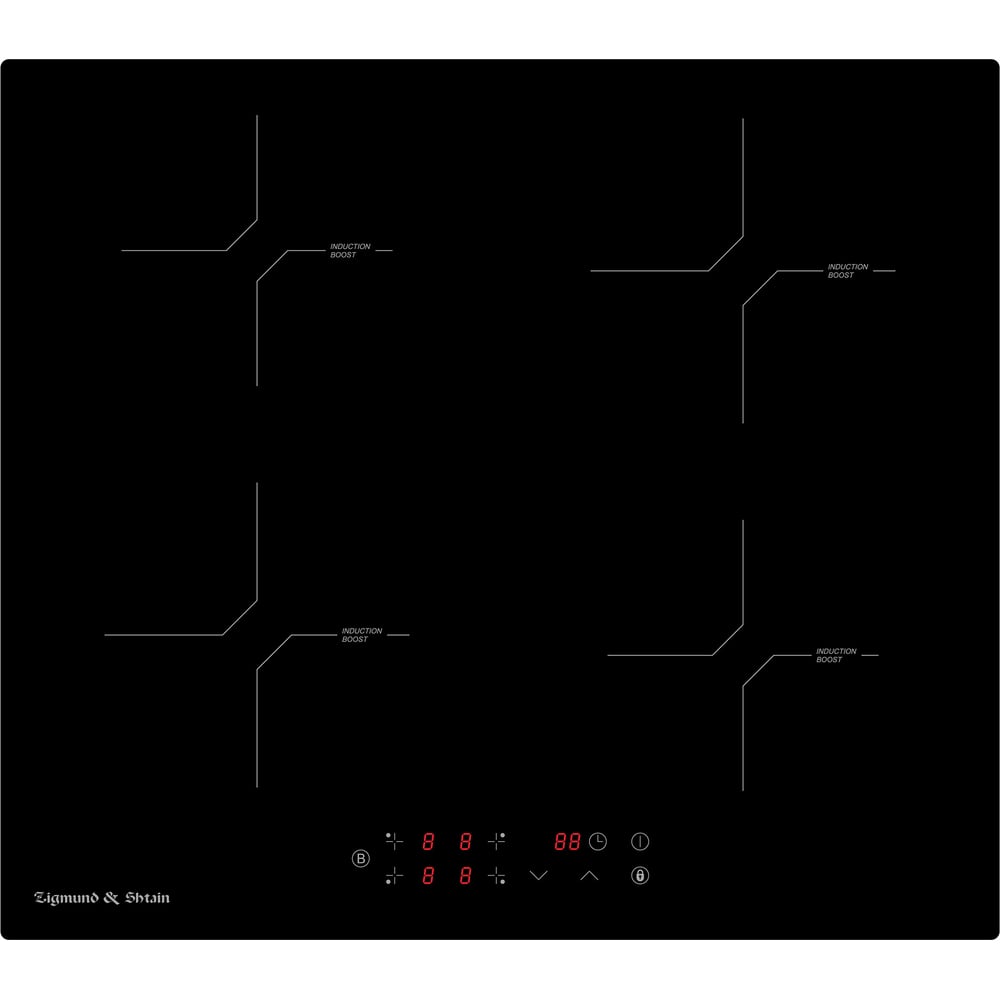 Изображение товара Индукционная варочная панель Zigmund & Shtain CI 33.6 B 4 конфорки сенсорное управление