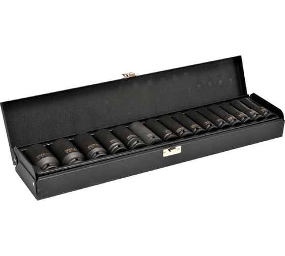 Изображение товара Набор торц. удар. гол. YATO 1/2" 10-32мм 15шт YT-1055 37141055 092 1