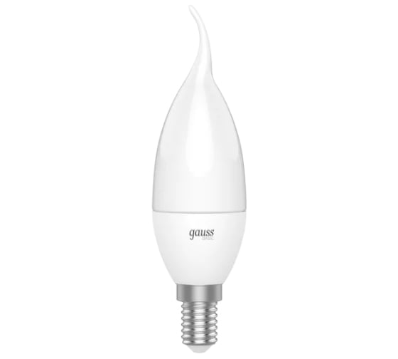 Изображение товара Лампа Gauss Basic, свеча на ветру 5,5W, 400lm, 3000K, E14, LED, 1034116