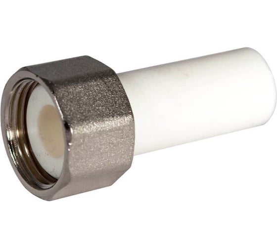 Изображение товара Штуцер с накидной гайкой Millennium 20×3/4" внутренняя резьба — фитинг для труб ППР 3M52-tnf-200c00
