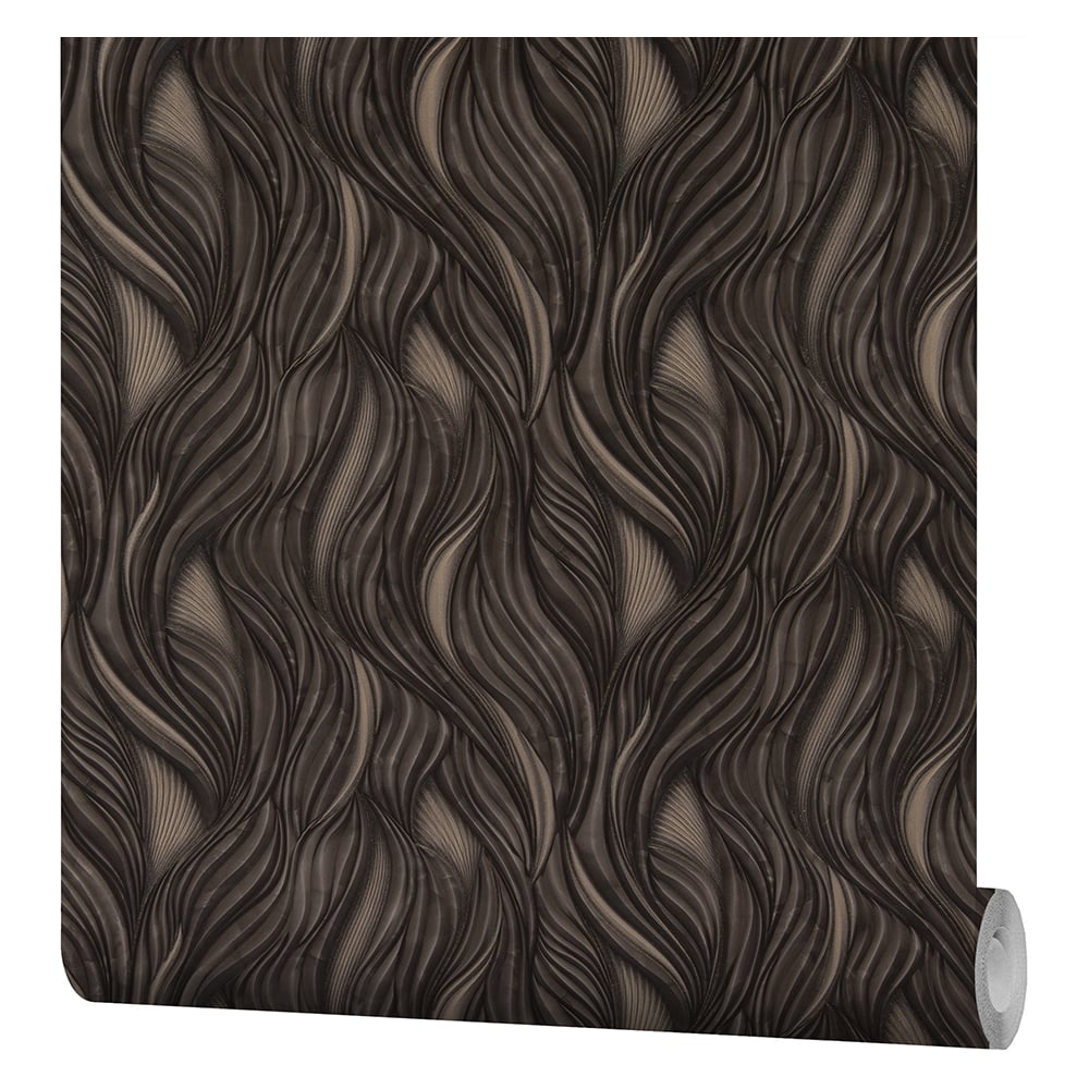 Изображение товара Обои виниловые на флизелиновой основе Burlesque R23923 черный 1.06x10.05 м мойка