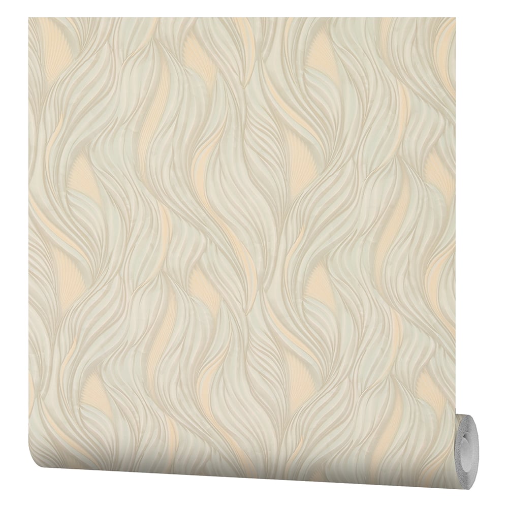 Изображение товара Виниловые обои на флизелиновой основе Burlesque R23919 зеленые 1.06x10.05 м