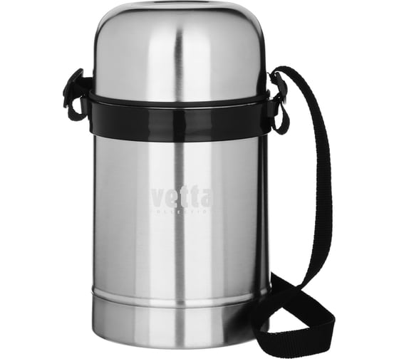 Изображение товара Термос металлический суповой VETTA с широким горлом, 0.50 л, серебристый 841-071