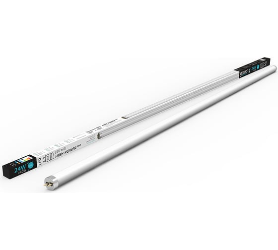 Изображение товара Лампа Gauss Elementary T8 24W 2000lm 4000K G13 1200mm стекло LED 93024